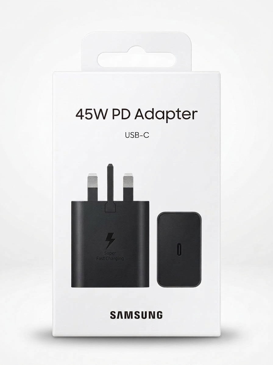 شارژر سامسونگ مدل EP-T4511 توان ۴۵ وات صد در صد اورجینال ویتنام